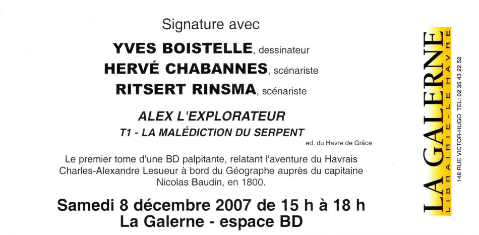 Invitation La Galerne